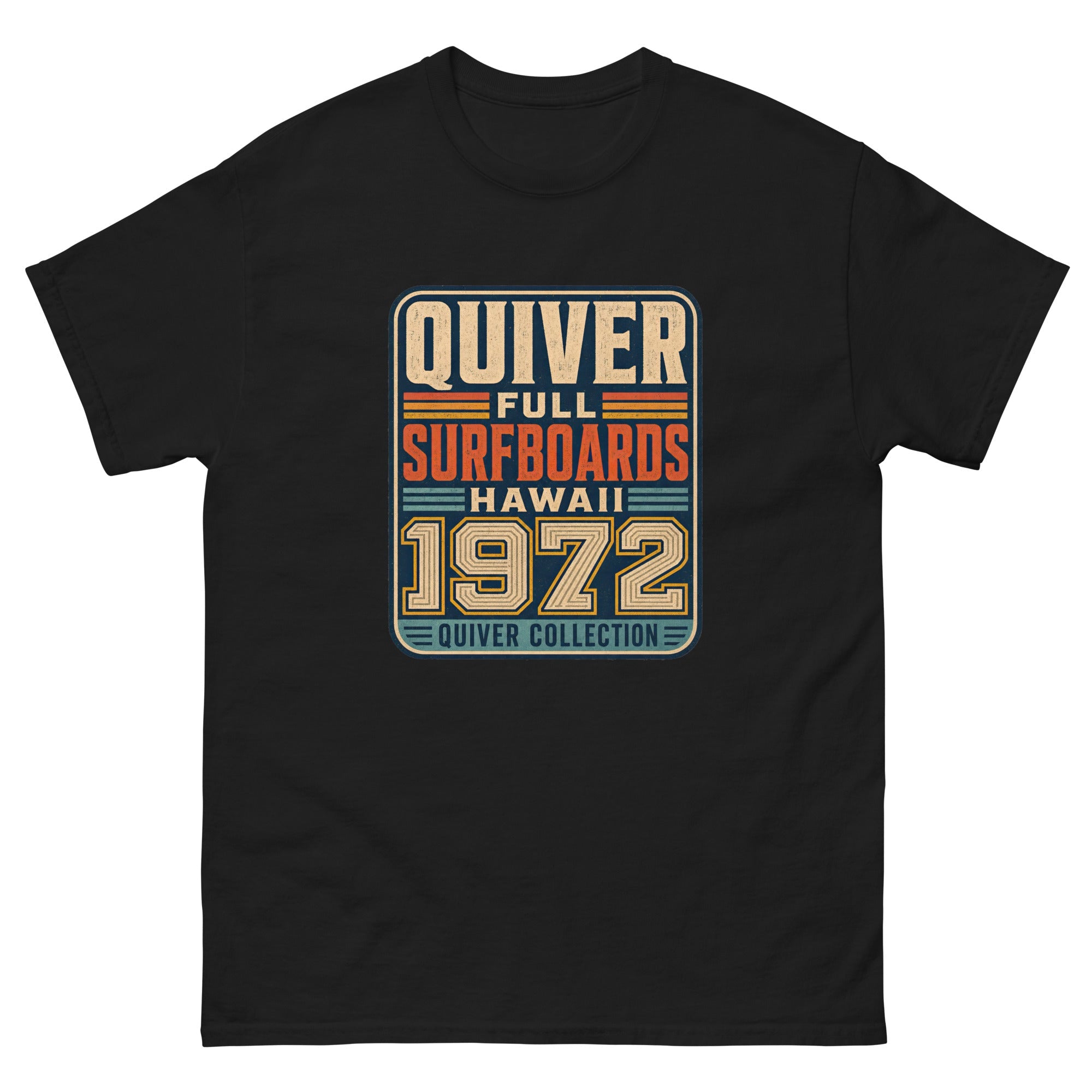 Quiver of surfboards Hawaiian t-shirt, Hawaii surf and action sports apparel