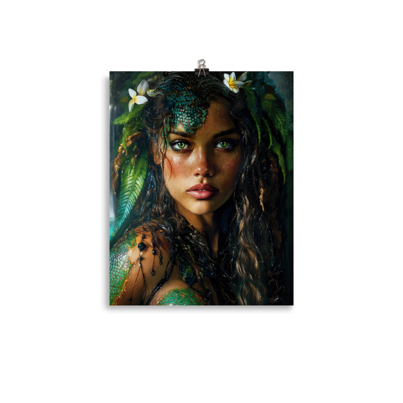 Moo Wahine 2 — 11″×14″ poster mockup