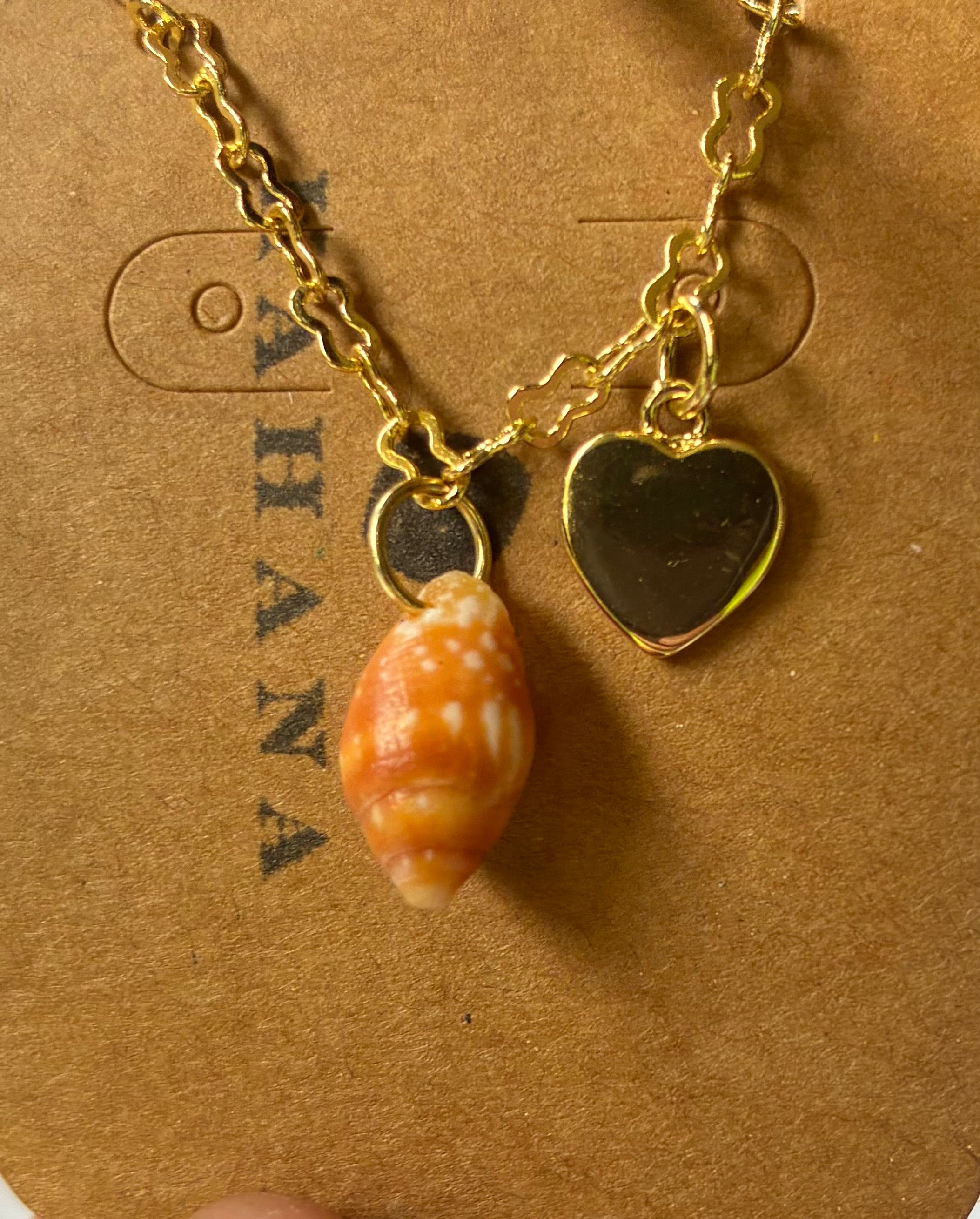 Shell Charm Necklace