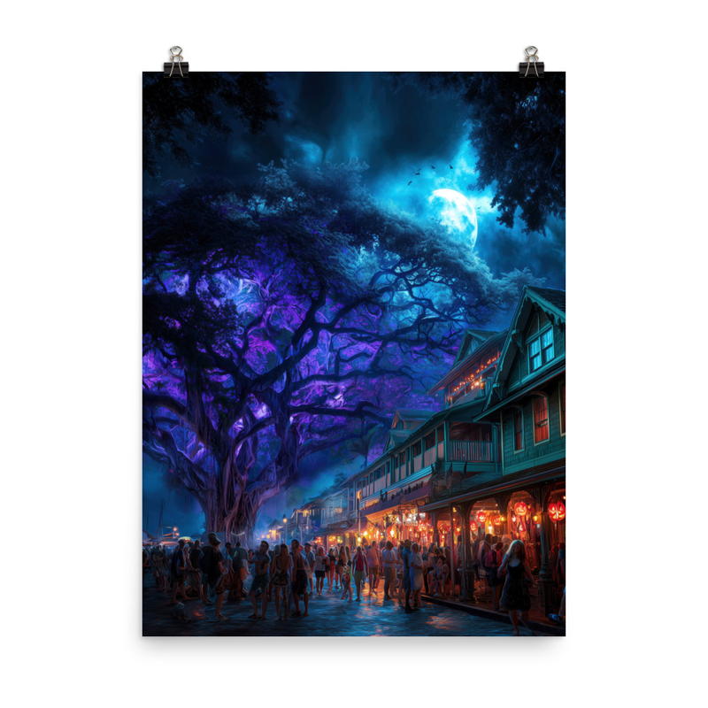 Lahaina Halloween 3 — 18″×24″ poster mockup