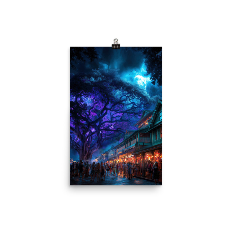 Lahaina Halloween 3 — 12″×18″ poster mockup