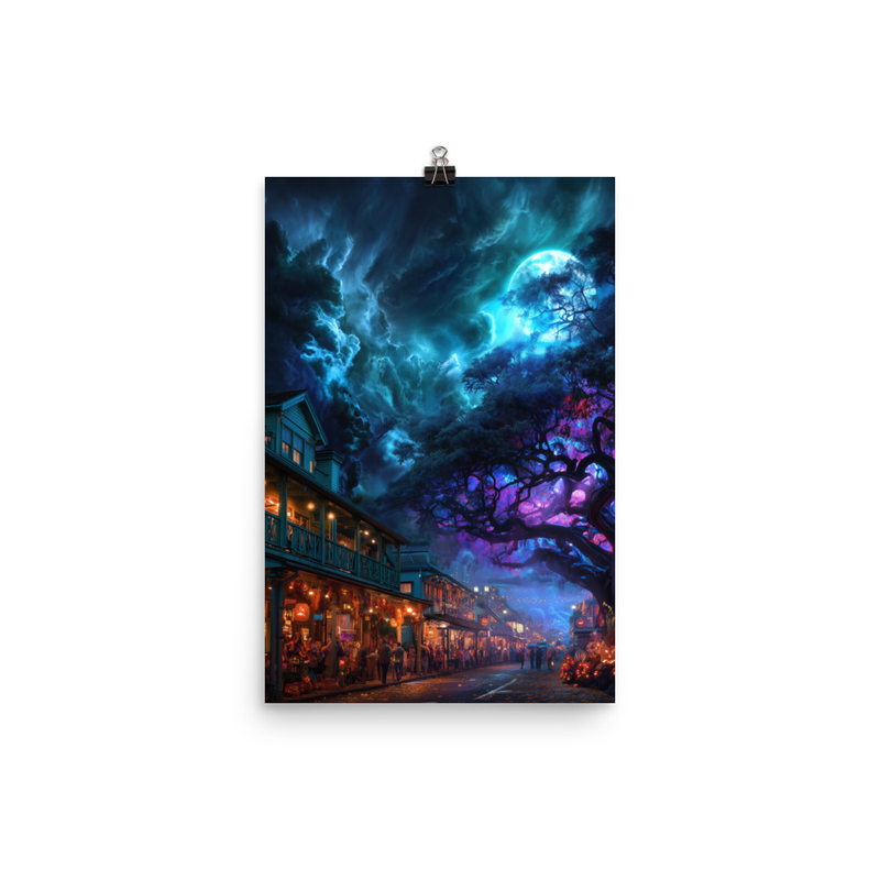 Lahaina Halloween 1 — 12″×18″ poster mockup
