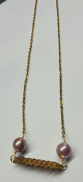 Lokelani Lauhala Necklace