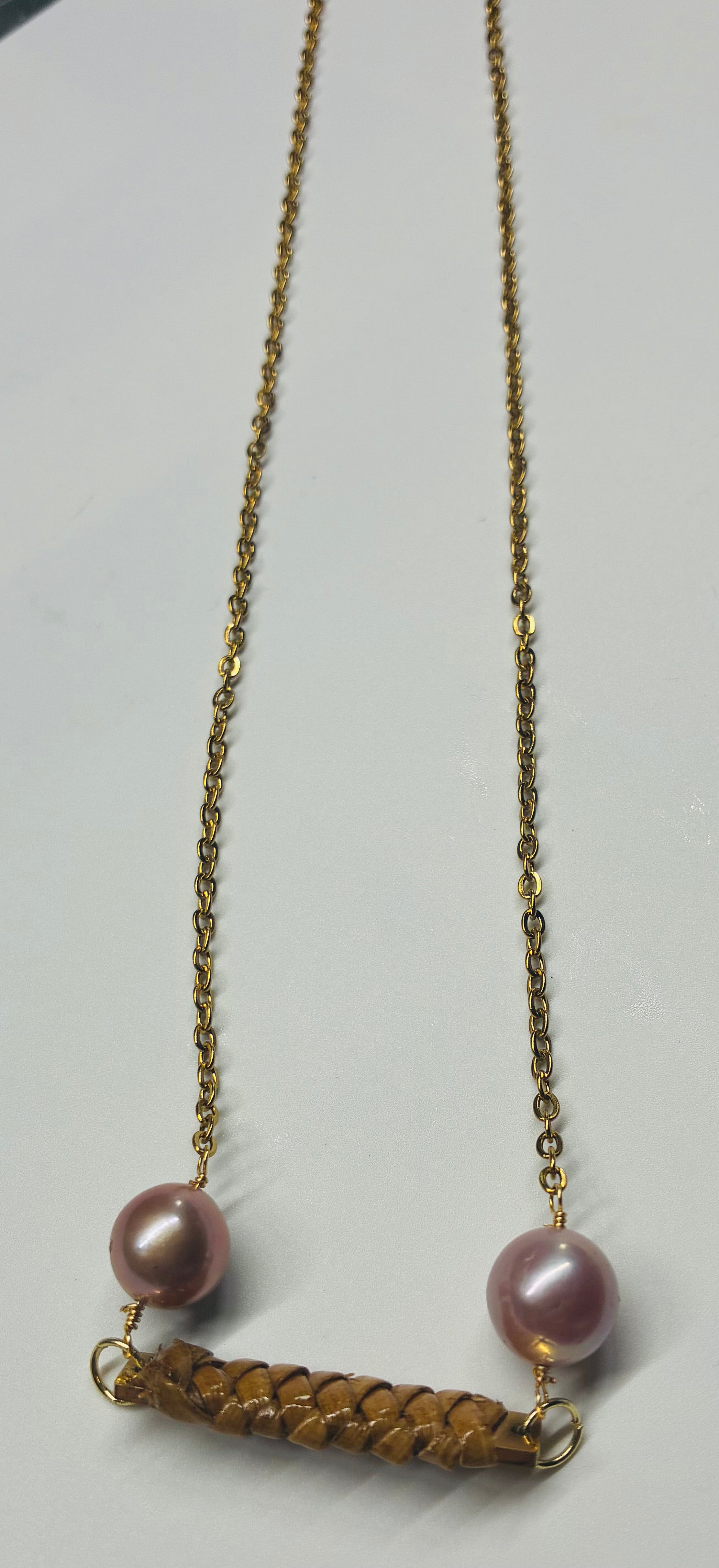 Lokelani Lauhala Necklace