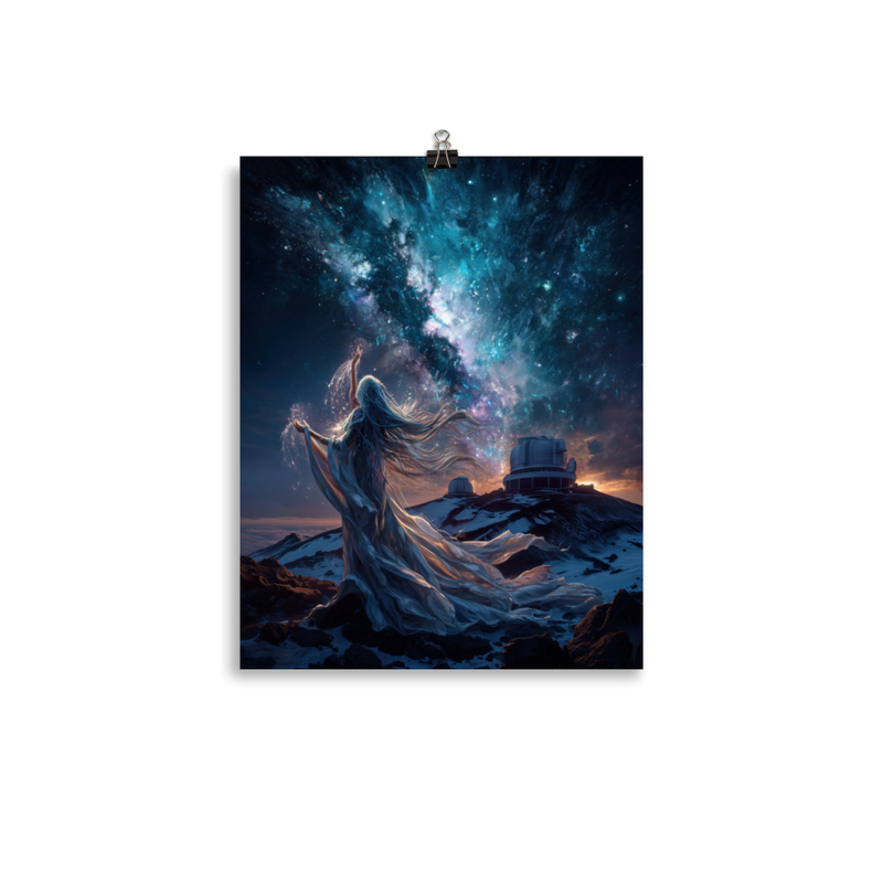 Poliahu 2 — 11″×14″ poster mockup