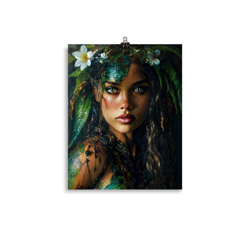 Moo Wahine 1 — 11″×14″ poster mockup