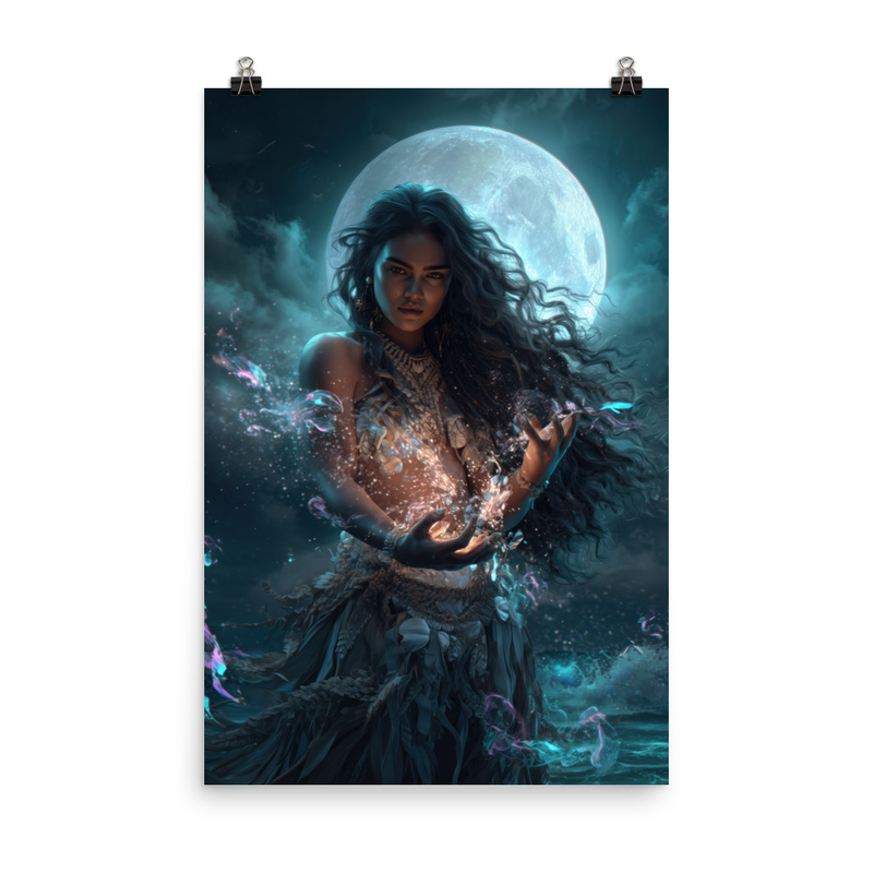Hina 1 — 24″×36″ poster mockup