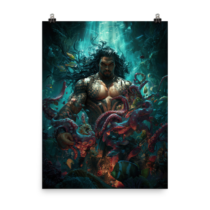 Kanaloa 1 — 18″×24″ poster mockup