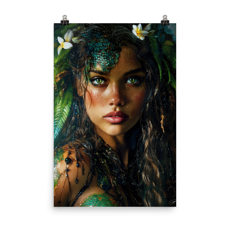 Moo Wahine 2 — 24″×36″ poster mockup