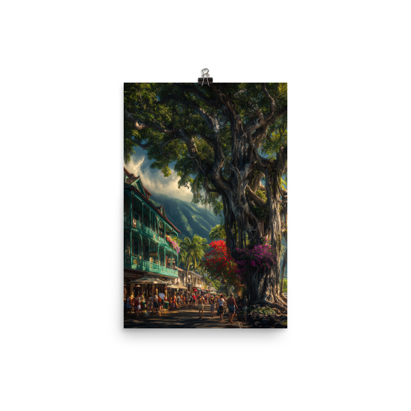 Lahaina 2 — 12″×18″ poster mockup