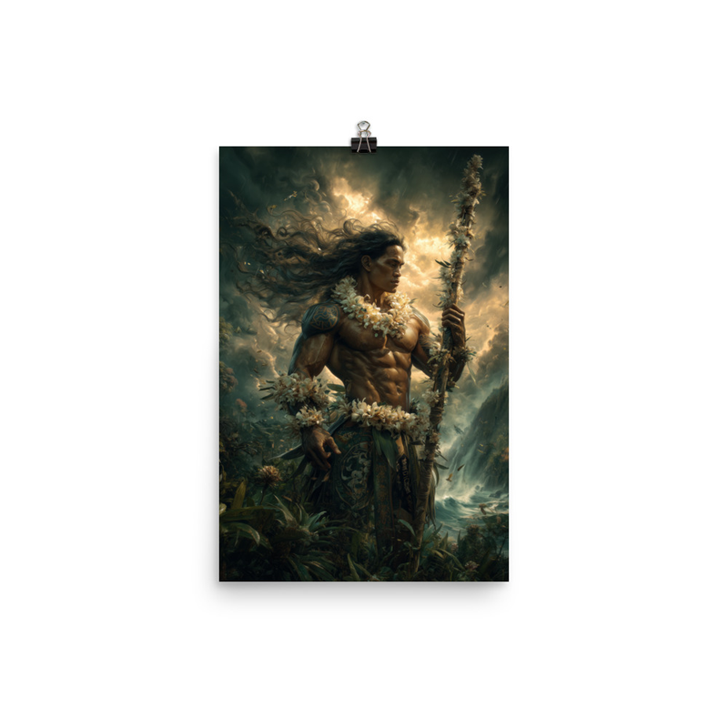 Lono 1 — 12″×18″ poster mockup