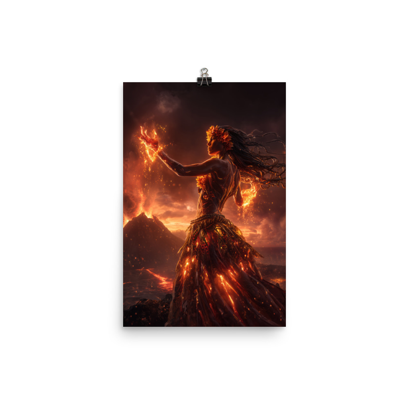 Pele 2 — 12″×18″ poster mockup