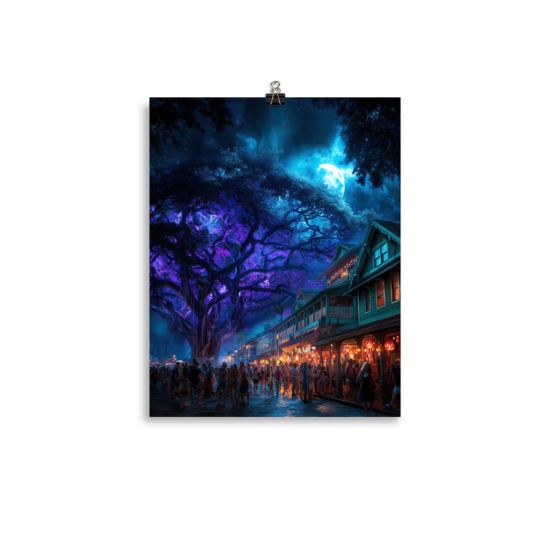 Lahaina Halloween 3 — 11″×14″ poster mockup