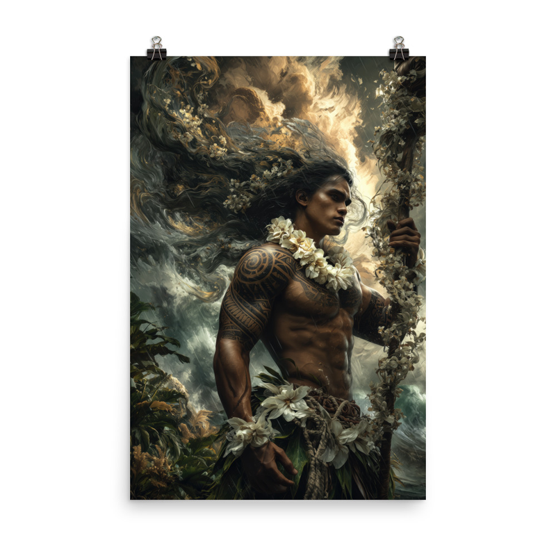 Lono 2 — 24″×36″ poster mockup
