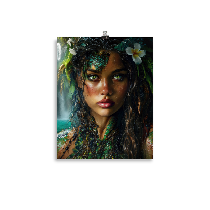 Moo Wahine 3 — 11″×14″ poster mockup