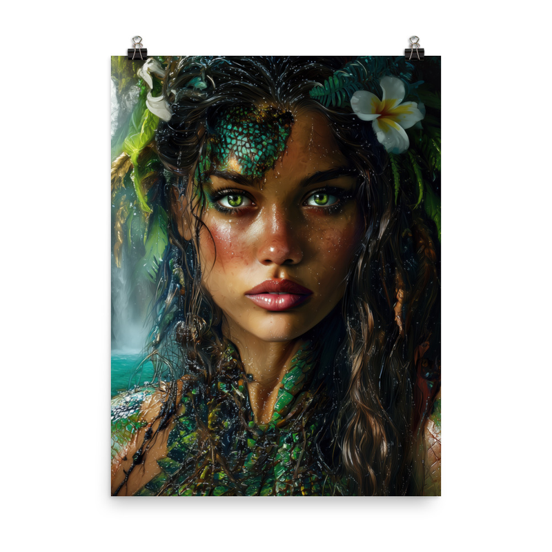 Moo Wahine 3 — 18″×24″ poster mockup