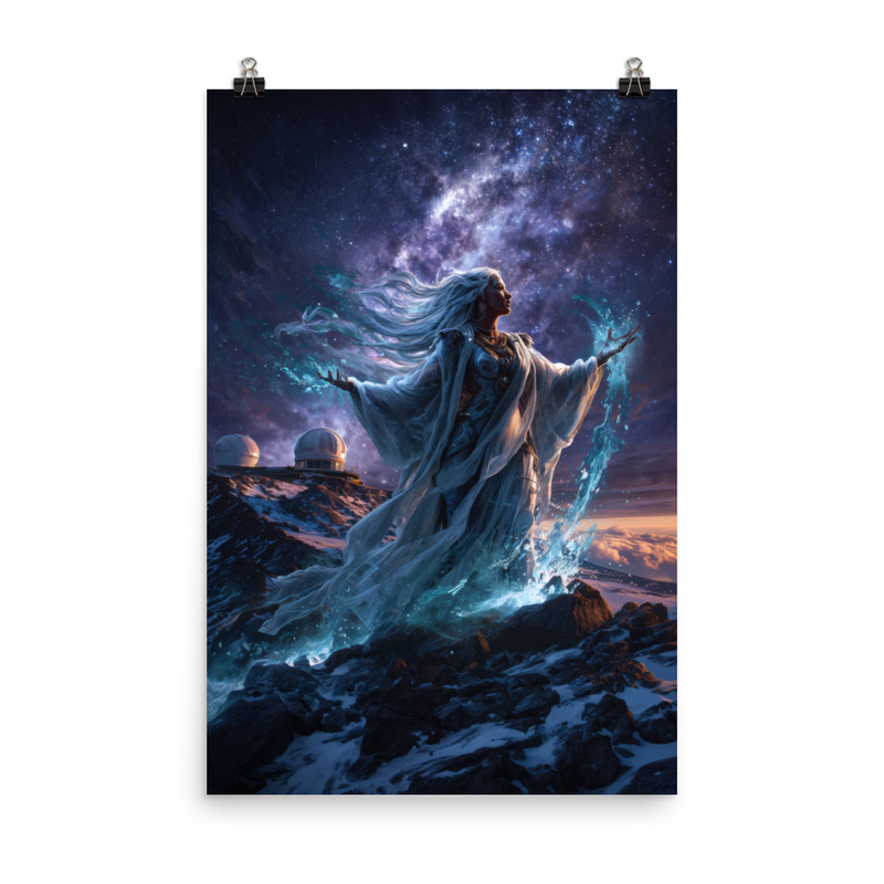 Poliahu 1 — 24″×36″ poster mockup