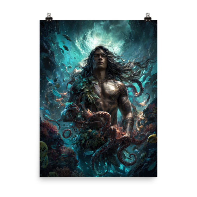 Kanaloa 3 — 18″×24″ poster mockup
