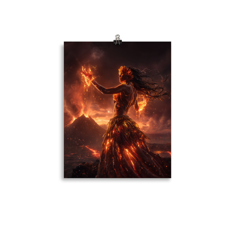Pele 2 — 11″×14″ poster mockup