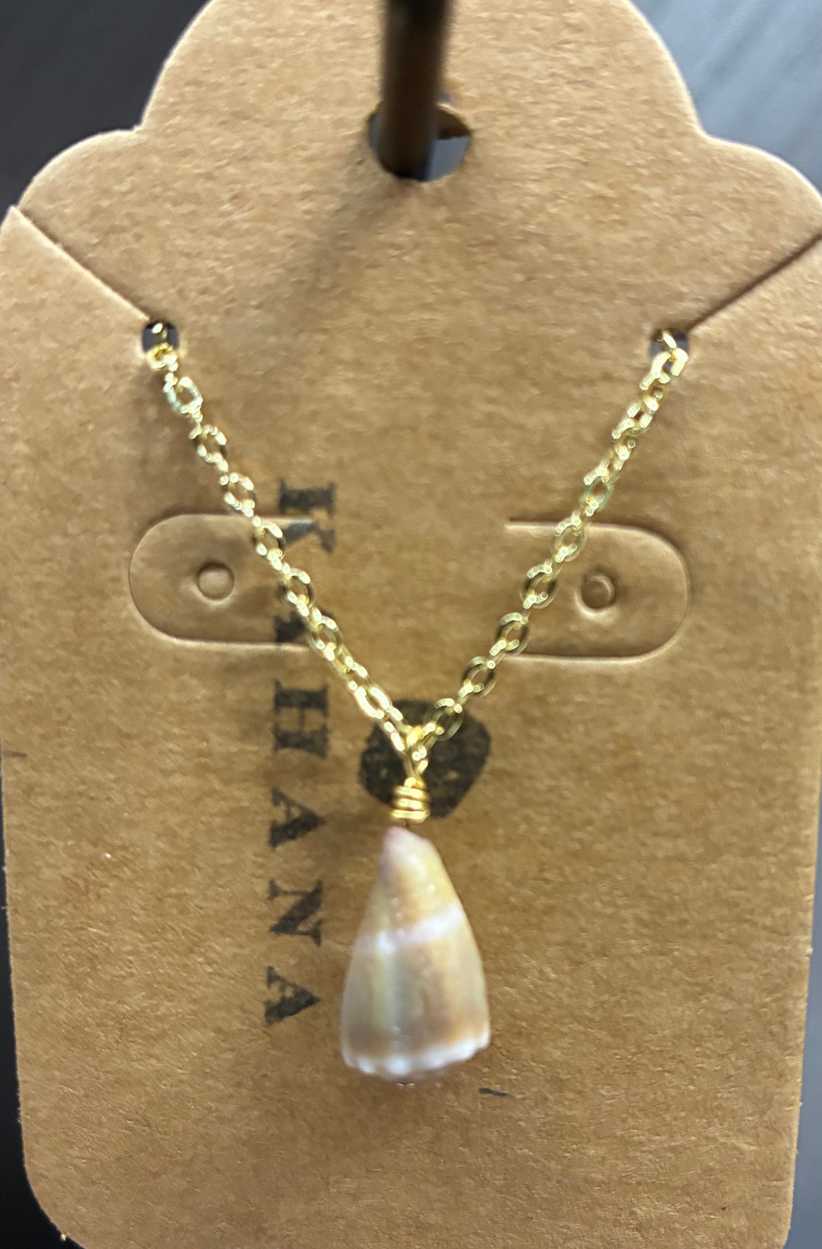 Cone Shell Necklace