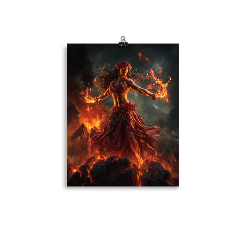 Pele 1 — 11″×14″ poster mockup