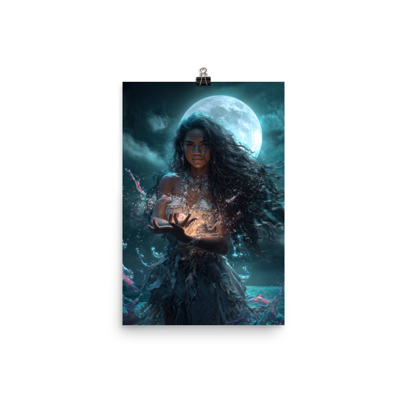 Hina 2 — 12″×18″ poster mockup