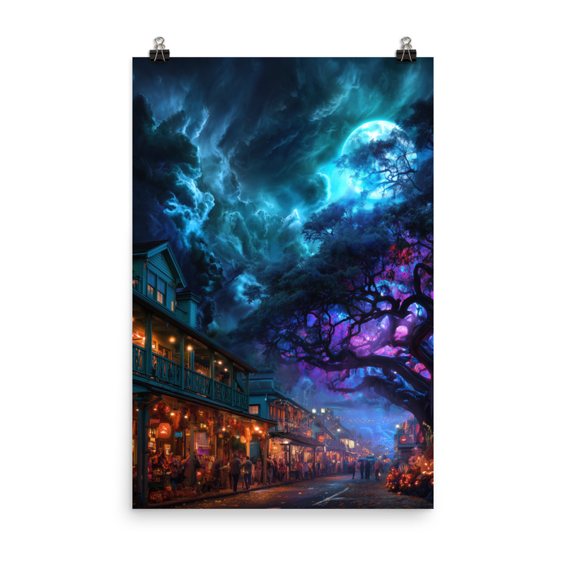 Lahaina Halloween 1 — 24″×36″ poster mockup