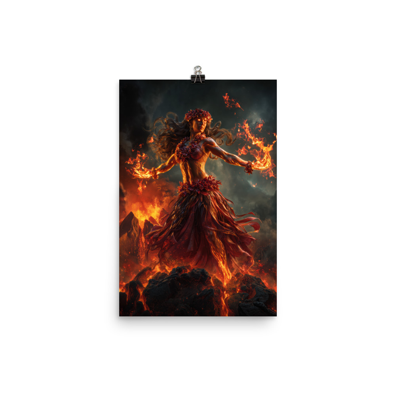 Pele 1 — 12″×18″ poster mockup