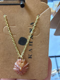 Opihi Awa Gold Necklace