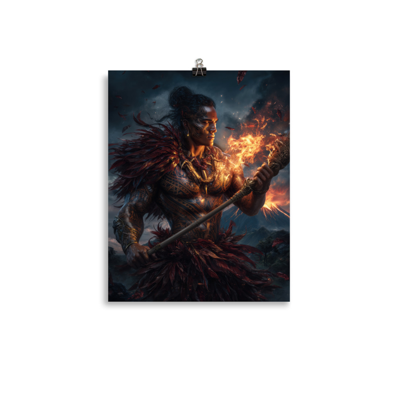 Ku God of War 2 — 11″×14″ poster mockup