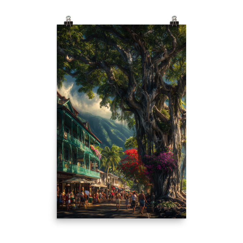 Lahaina 2 — 24″×36″ poster mockup