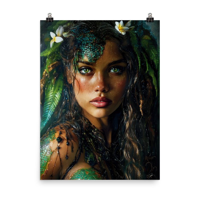 Moo Wahine 2 — 18″×24″ poster mockup