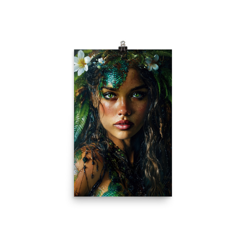 Moo Wahine 1 — 12″×18″ poster mockup