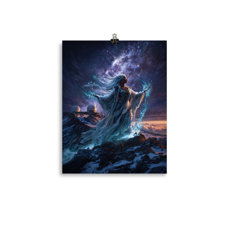 Poliahu 1 — 11″×14″ poster mockup