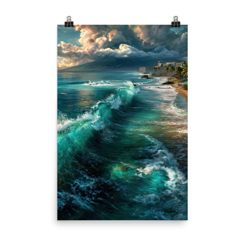 Kaanapali — 24″×36″ poster mockup