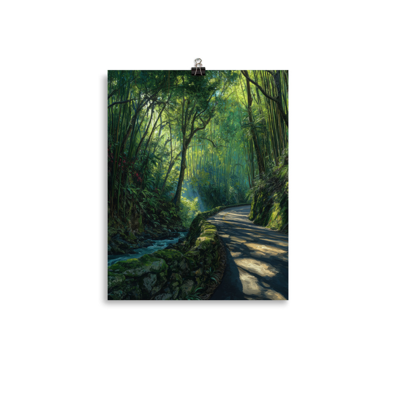 Road to Hana 1 — 11″×14″ poster mockup
