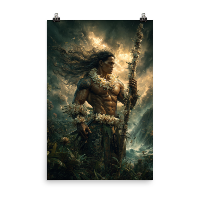Lono 1 — 24″×36″ poster mockup
