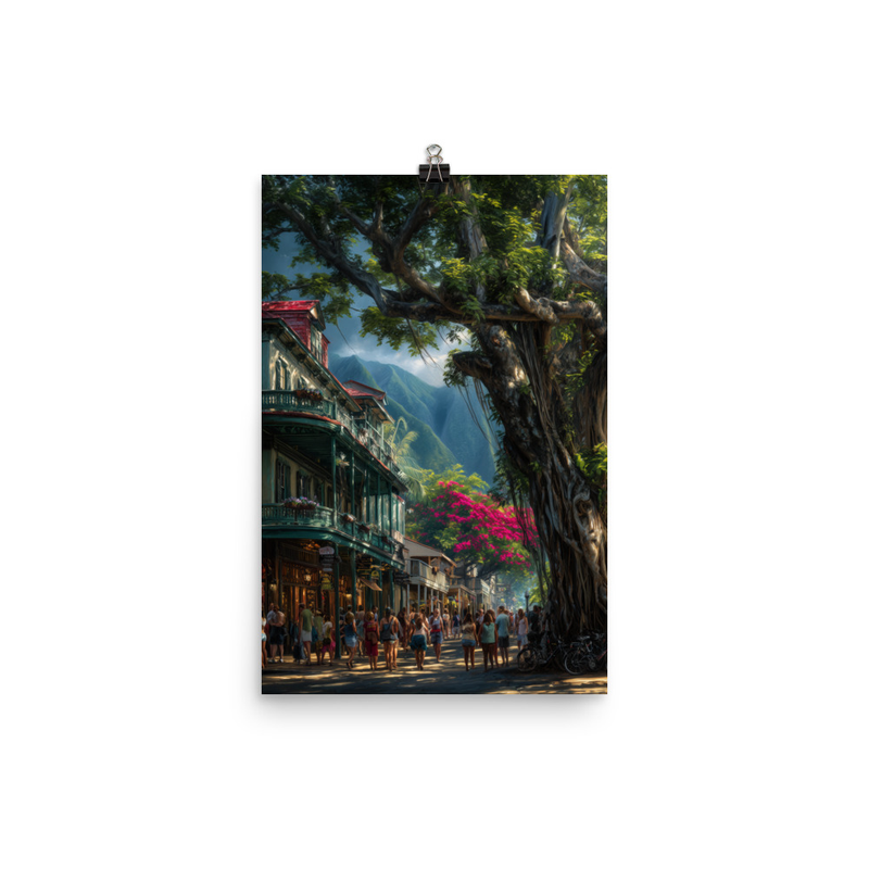 Lahaina 1 — 12″×18″ poster mockup