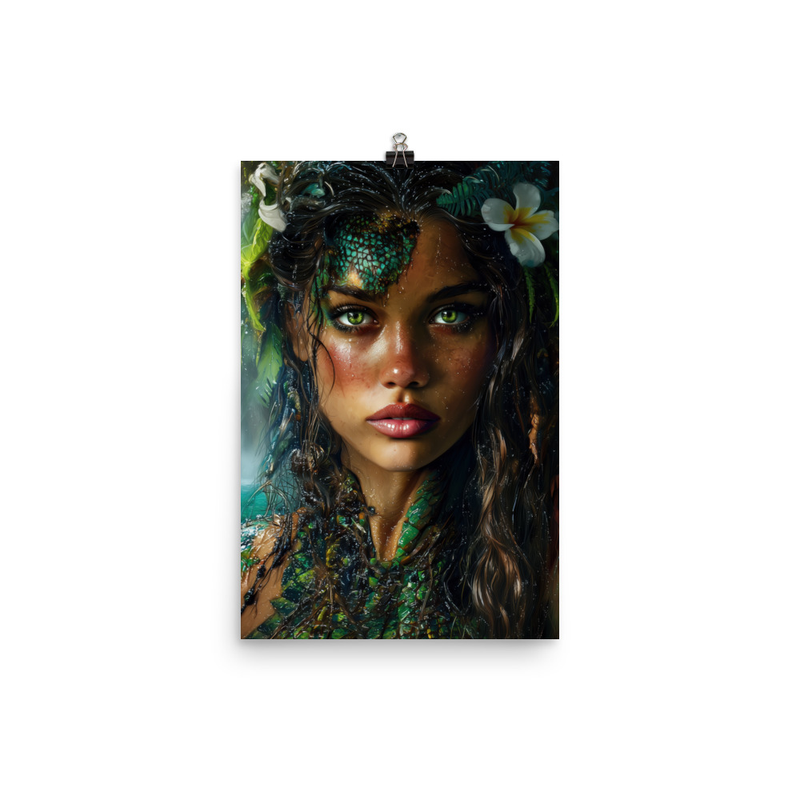 Moo Wahine 3 — 12″×18″ poster mockup
