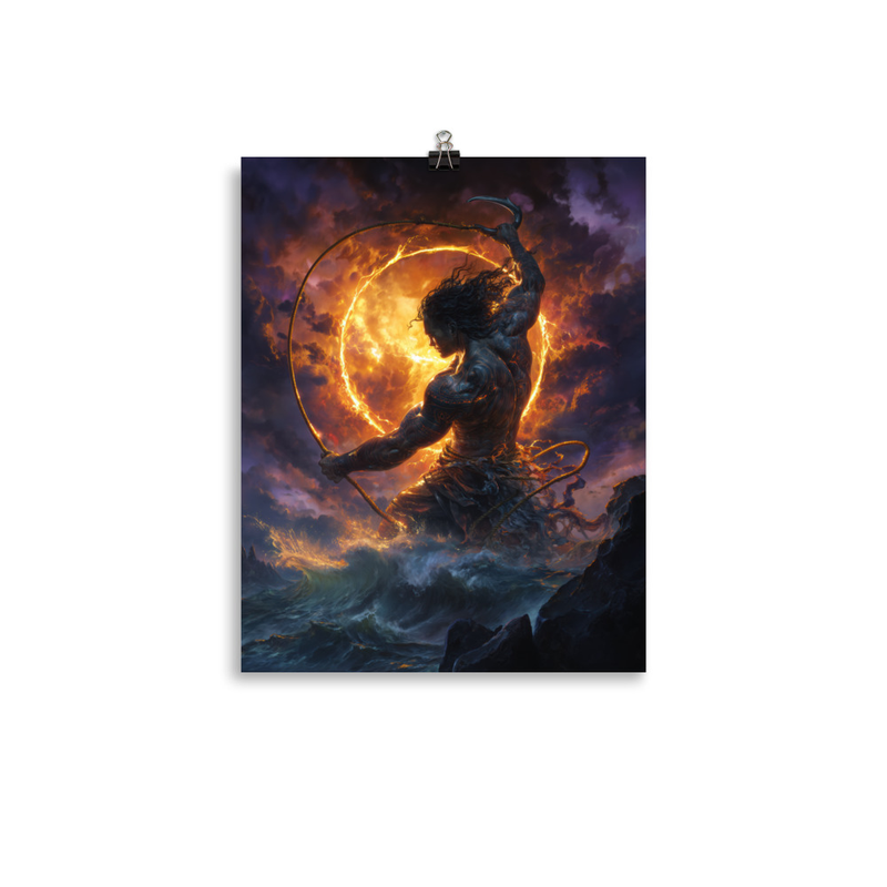 Maui Demigod 4 — 11″×14″ poster mockup