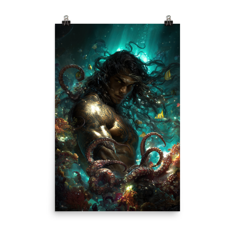 Kanaloa 4 — 24″×36″ poster mockup