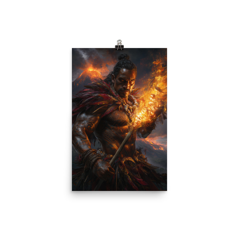 Ku God of War 3 — 12″×18″ poster mockup