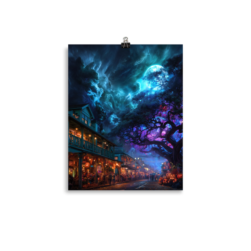 Lahaina Halloween 1 — 11″×14″ poster mockup