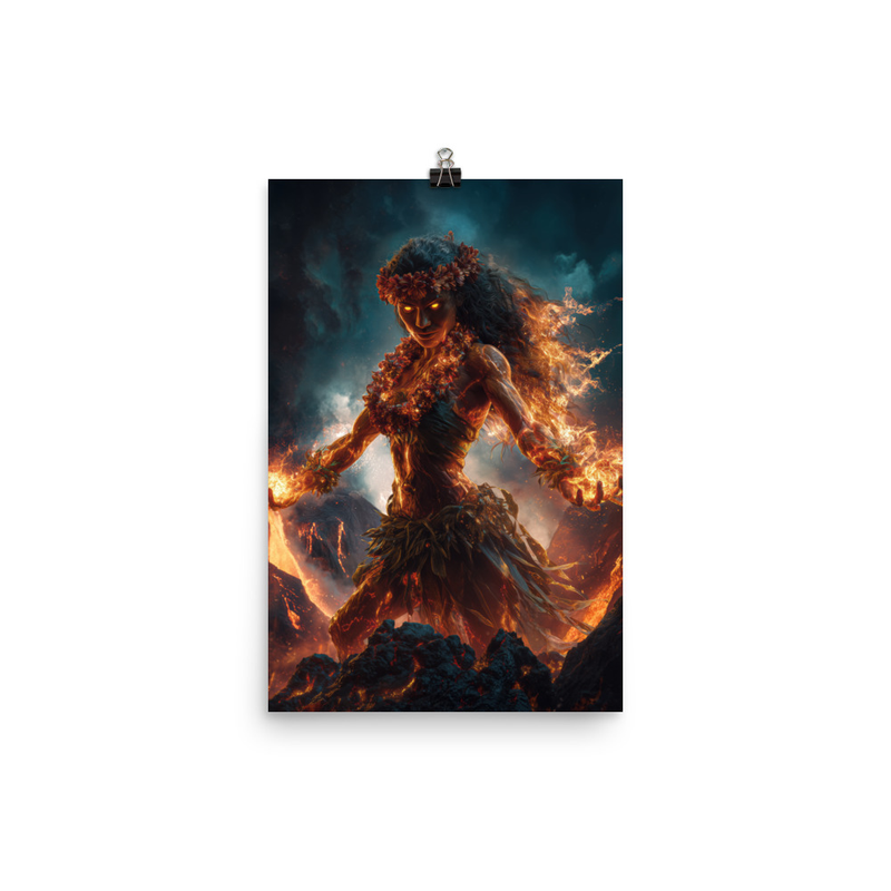 Pele 3 — 12″×18″ poster mockup