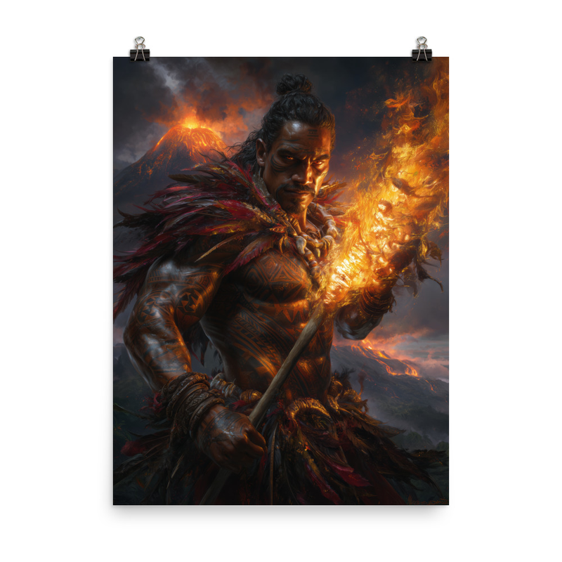 Ku God of War 3 — 18″×24″ poster mockup
