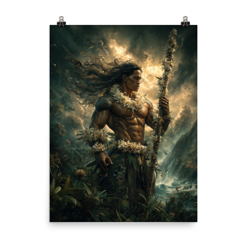 Lono 1 — 18″×24″ poster mockup