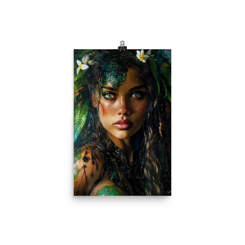 Moo Wahine 2 — 12″×18″ poster mockup