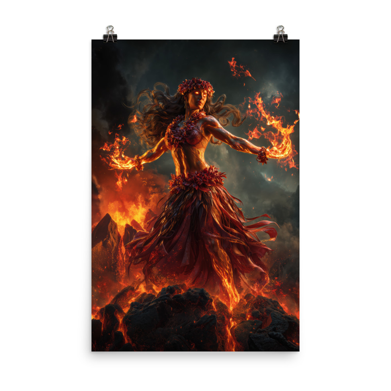 Pele 1 — 24″×36″ poster mockup