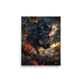 Kamapuaʻa Hawaiian Pig Demigod — Hawaiian poster, digital oil painting wall art