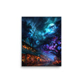 Lahaina Halloween Front Street — Hawaiian poster, digital oil painting wall art